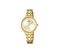 Festina Armbanduhr Mademoiselle F20601/2 Damen Analog Quarz Edelstahl 316L Gold Mineralglas 5 ATM