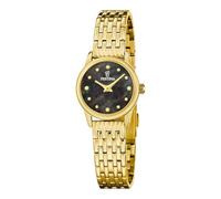 Festina Damenuhr Analog aus Edelstahl 316L Goldfarben