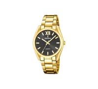 Festina Damenuhr Analog aus Edelstahl 316l Goldfarben