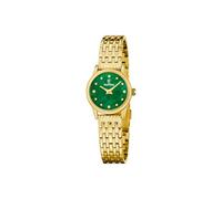 Festina Damenuhr Analog aus Edelstahl 316L Goldfarben | Quarzuhr, Widerstandsfähiges Mineralglas, Wasserdicht 5 ATM, F20750/5, Mademoiselle