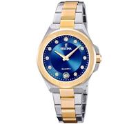 Festina Damenuhr Mademoiselle F20702/3 – Bicolor, Edelstahl 316L, Quarz, Mineralglas, 5 ATM, Datum