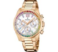 Festina Damenuhr Analog aus Edelstahl 316l Rosa