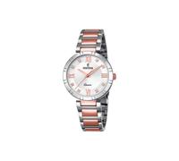 Festina Damenuhr Analog aus Edelstahl 316l Silberfarben