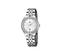 Festina Damenuhr Analog aus Edelstahl 316l Silberfarben