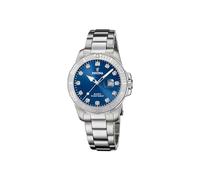 Festina Damenuhr Analog aus Edelstahl 316l Silberfarben