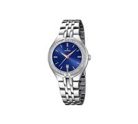 Festina Damenuhr Analog aus Edelstahl 316l Silberfarben
