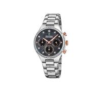 Festina Damenuhr Analog aus Edelstahl 316l Silberfarben