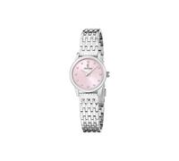 Festina Damenuhr Analog aus Edelstahl 316l Silberfarben