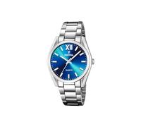 Festina Damenuhr Analog aus Edelstahl 316l Silberfarben
