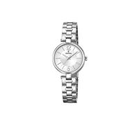 Festina Damenuhr Analog aus Edelstahl 316l Silberfarben