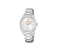 Festina Damenuhr Analog aus Edelstahl 316l Silberfarben