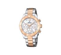 Festina Damenuhr Analog aus Edelstahl 316l Silberfarben