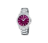 Festina Damenuhr Analog aus Edelstahl 316l Silberfarben