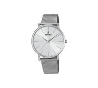 Festina Damenuhr Analog aus Edelstahl 316l Silberfarben