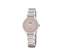 FESTINA Damenuhr Analog Edelstahlarmband Braun Ceramic Armbanduhr F20752/2 | Quarz-Uhrwerk, Kratzfestes Mineralglas, 5 ATM Wasserdicht, Edelstahlarmband, Ceramic, Damenuhr, Armbanduhr Analog, F20752/2