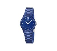 FESTINA Damenuhr Analog Keramikarmband Blau Ceramic Armbanduhr F20751/5 | Quarz-Uhrwerk, Kratzfestes Mineralglas, Spritzwassergeschützt 3 ATM, Keramikarmband, Ceramic, Damenuhr, Armbanduhr, F20751/5