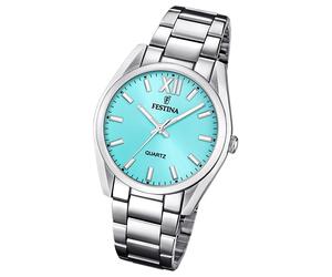 Festina Damenuhr Boyfriend F20622/D Armbanduhr Edelstahl silber UF20622/D