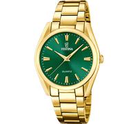 Festina Damenuhr Quarz Goldfarben/Grün F20640/B