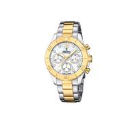 Festina Damenuhr F20604/1 Boyfriend Edelstahl, Perlmutt