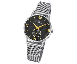 Festina Damenuhr Klassik F20572/4 Armbanduhr Edelstahl silber UF20572/4
