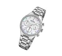 Festina Edelstahl Damen Uhr F20401/1 Armbanduhr silber Boyfriend UF20401/1