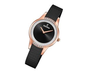 Festina Edelstahl Damen Uhr F20496/2 Armbanduhr schwarz Mademoiselle UF20496/2