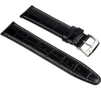 Festina Ersatzband Uhrenarmband Leder Band 21mm schwarz in Kroko-Optik für F16372/1