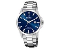 Schweizer Uhr FESTINA "Swiss Made, F20024/3" Armbanduhren silberfarben Herren Quarzuhren (68060904-0)