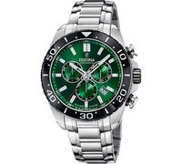 Festina Ceramic Chrono Swiss Made F20042/3 - Herren - 44 mm - Analog - Quarz - Saphirglas