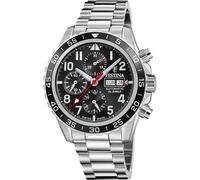 Festina Uhr Für Herren F20055/4 Swiss Made Automatico Silber Edelstahl Case SilberEdelstahl Band