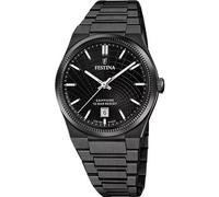Festina Montre Rive Swiss Made Acier Noir