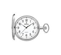 Festina F2021/1 Taschenuhr mit Kette Uhr Herrenuhr Weiss