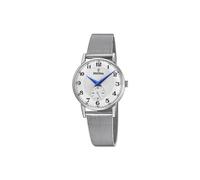 Festina Damen Uhr Analog Edelstahl 316L Silber - Quarzwerk - Damenuhr - Glas hochresistent F20572/1
