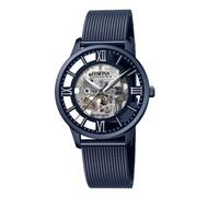 Festina Herren Automatikuhr aus Edelstahl 316L Blau Herren Analog Uhr - Saphirglas mit hoher Widerstandsfähigkeit - Wasserdicht bis 5 ATM F20574/1