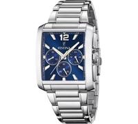 Festina, Armbanduhr, Timeless Chronograph, Silber, (Analoguhr)
