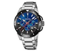 Festina Herren Armbanduhr Chrono Bike F20641/C Edelstahl