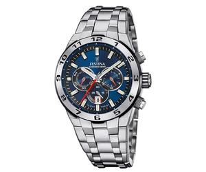 Festina Herren Armbanduhr Chrono Bike F20670/1 Edelstahl