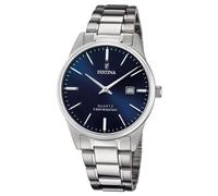 Festina Herren-Armbanduhr Quarz Stahl/Blau F20511/3