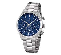 FESTINA Herren-Armbanduhr Timeless Chronograph Quarz Edelstahl silber D1UF16820/2