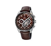 Festina Herren Chronograph Quarz Uhr mit Leder Armband F20202/3