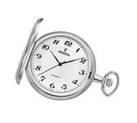 Festina Herren Taschenuhr mit TU Kette F2024/1 Edelstahl silber UF2024/1