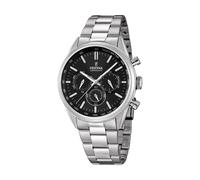 FESTINA Herren-Armbanduhr Timeless Chronograph Quarz Edelstahl silber UF16820/4