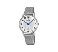 Festina Herren Uhr Analog aus Edelstahl 316L Silber - Quarzwerk - Herren Uhren F20568/1