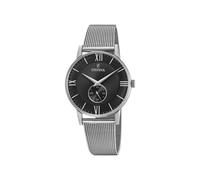 Festina Herren Uhr Analog aus Edelstahl 316L Silber - Quarzwerk - Herren Uhren F20568/4