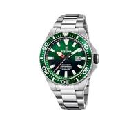 Festina Herrenuhr F20663/2 The Originals – Edelstahl 316L Silber, Quarz, Saphirglas, 20 ATM, Kalender