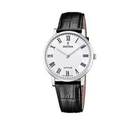 Festina Herren Uhr F20012/2 Swiss Made Leder schwarz
