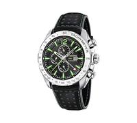 Festina HerrenArmbanduhr Chronograph Quarz Leder F20440/3