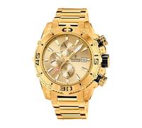 Festina Herrenuhr Analog aus Edelstahl 316l Goldfarben F20492/1