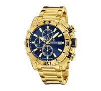 Festina Herrenuhr Analog aus Edelstahl 316l Goldfarben F20492/2