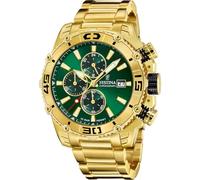 Festina Herrenuhr F20492/3 – Edelstahl 316L goldfarben, Chronograph, Quarz, 10 ATM – Prestige